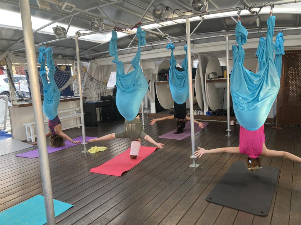yoga aérien